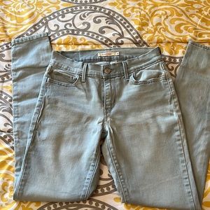 Used skinny Levi’s jeans